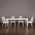 Стол обеденный Rimini раскладной белый глянцевый лак (white gloss lacquer) 190/240*100*78 см в салоне мебели mebelclub-plus