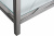 GY-SH8711BL Стеллаж с прозрачным стеклом (хром) 80*35*180 см в салоне mebelclub-plus
