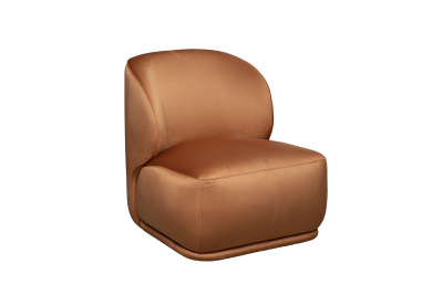 Кресло Капри Базовая (Capri Basic), велюр терракотовый 80*90*82 см в салоне мебели mebelclub-plus