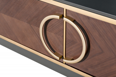 151SV-10002 Консоль шпон 2 ящика 120*80*35 см в салоне mebelclub-plus