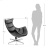 Кресло Lobster Chair серый искусственная замша 92*81.5*94 см в салоне мебели mebelclub-plus