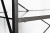 GY-SH8711BL Стеллаж с прозрачным стеклом (хром) 80*35*180 см в салоне mebelclub-plus